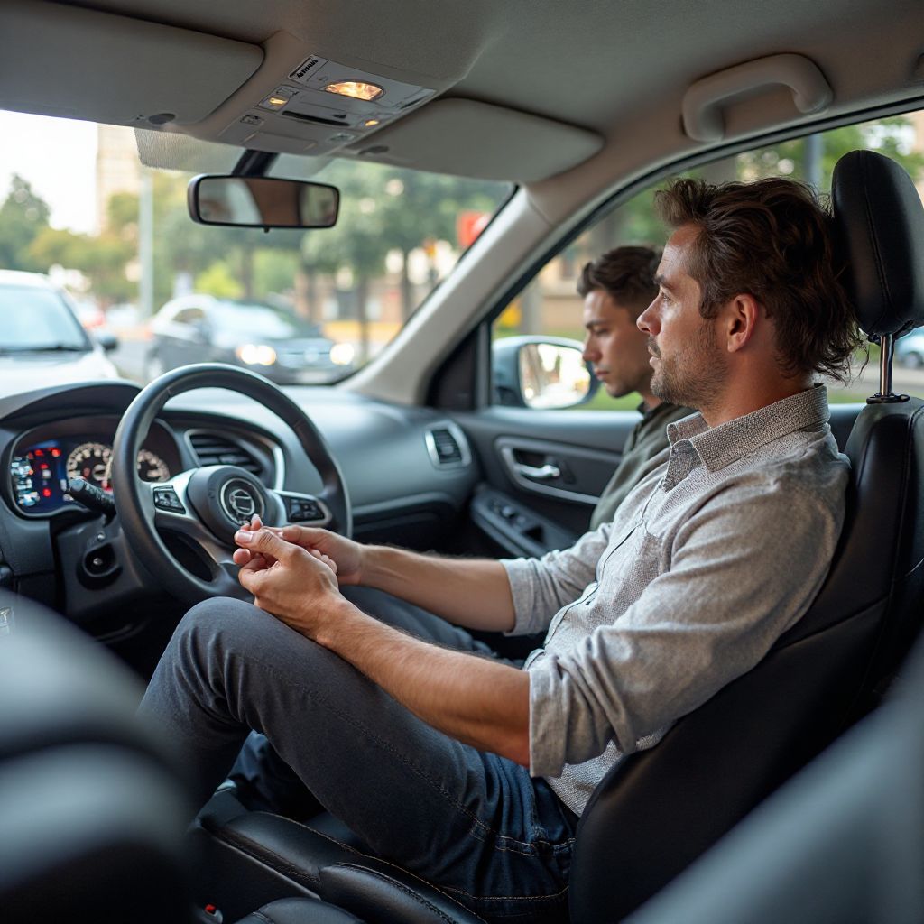 Prueba de manejo con cliente potencial