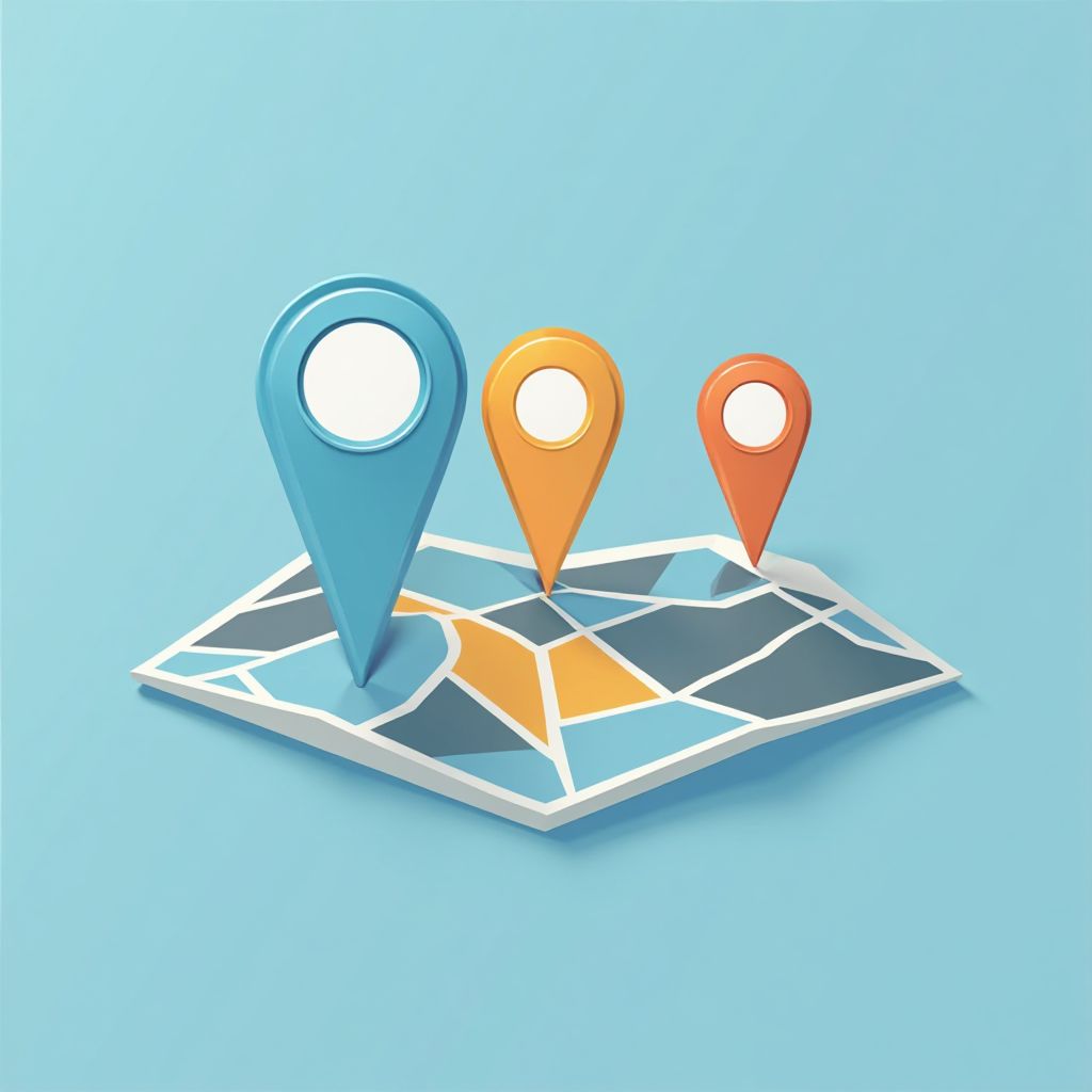 Ícono de ciudades con presencia